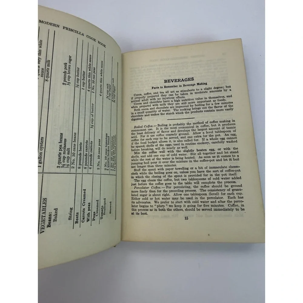 Modern Priscilla Cook Book Special Subscription Edition 1928  Thousand Recipes